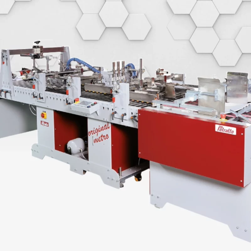 Petrato Folding and Glueing Machine